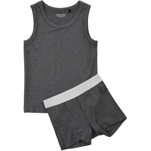Minymo Ondergoedset Jongens Viscose Grijs 2-delig Maat 146