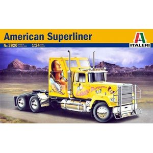 Italeri U.S. SUPERLINER Montagekit Vrachtwagen/oplegger modelbouw 1:24