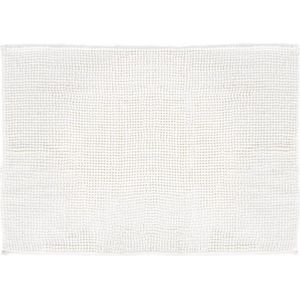 Lucy's Living Luxe badmat POL White – 60 x 90 cm - zwart - badkamer mat - badmatten - badtextiel - wonen – accessoires