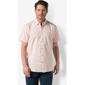 Twinlife Heren shirt basic - Overhemden - Luchtig - Elastisch - Roze - 2XL