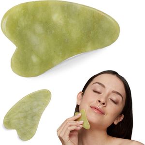 Jade - Massagesteen - Groen - 100% Origineel - Verbetert Bloed- en Lymfecirculatie