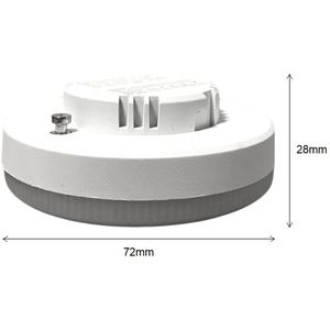 GX53 7W LED-lamp - Warm wit licht