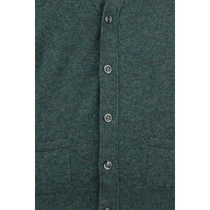 William Lockie - Lamswollen Vest - Groen