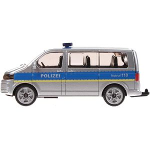 Siku Duitse Politiebus Volkswagen Transporter Grijs (1350)