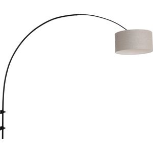 Steinhauer wandlamp Sparkled light - zwart - metaal - 8137ZW