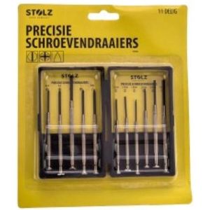 Schroevendraaier precisie set | 11 delig | Stolz