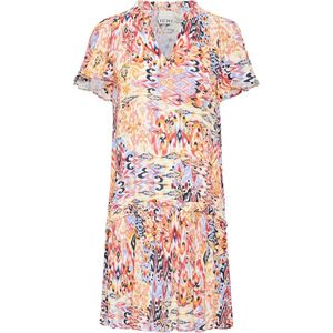 Ichi - Ihmarrakech Aop Dr 18 Jurken - Geranium Multi - 100% Viscose