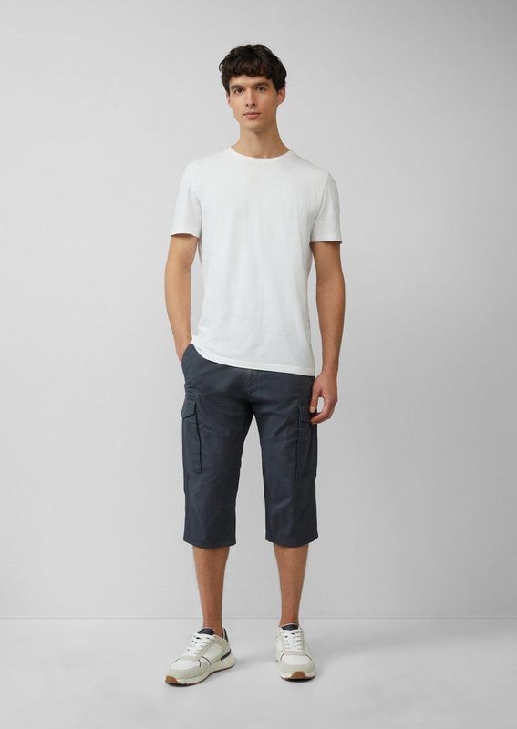 Bermuda - Relaxte Pasvorm - Cargozakken - Beige - Katoen