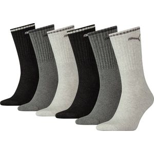 BOXERS 6 PACK Puma Sportsokken Tennissokken Crew Sokken Gestreepte Tennissokken Unisex