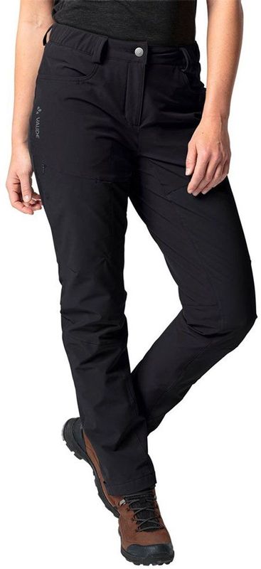 Vaude - Moena - Softshellbroek - Dames - Fleece Gevoerd - Wind- en Waterafstotend