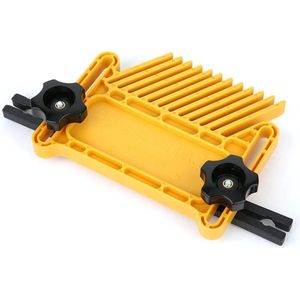 Houtbewerking veer board set - 2 stuks 6.5in/3.5in - Gele veer boards voor tafelzaag bandzaag hek router tafel lintzaag - Accessoires timmerwerk hand tool kit