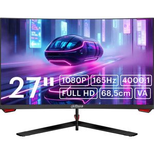 Dahua - LM27-E230C - Gaming Monitor - Curved - 27 Inch - Full HD - 165Hz