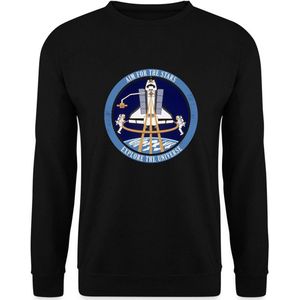 NASA Aim For The Stars Sweater Heren