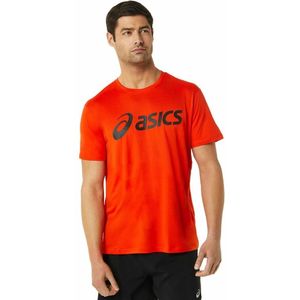 Heren-T-Shirt met Korte Mouwen Asics Core Oranje-MAAT M