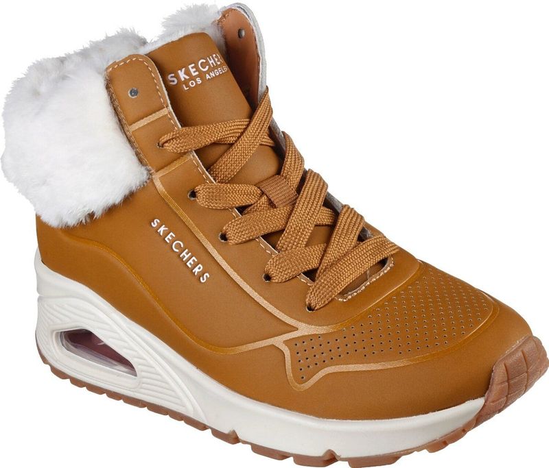 Skechers - UNO Fall Air - Veterlaars Sneaker - Bruin