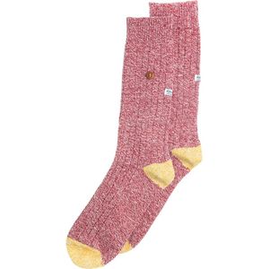 Alfredo Gonzales Twisted Wool Sokken AG-Sk-TW-06 108 Red/Yellow XS(35-37)