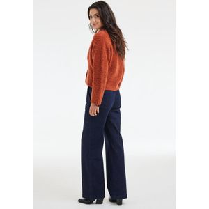 DIDI Dames Cardigan Monrose boucle Ginger brown maat 46/48