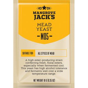 Gedroogde biergist Mead M05– Mangrove Jack’s Craft Series - 10 g