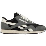 Reebok - Klassieke Nylon Sneakers - Dark Fog Chalk - Gewassen Zwart Krijt
