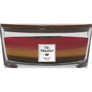 WoodWick Trilogy HearthWick Flame Ellipse Candle Hearthland