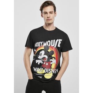 Merchcode Mickey Mouse - Mickey Mouse After Show Heren T-shirt - XS - Zwart