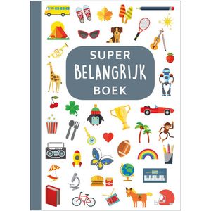 Super Belangrijk Boek - Dagboek voor kinderen - Invuldagboek