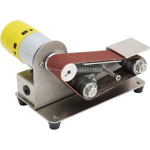 Mini-bandschuurmachine Messenslijper - Doe-het-zelf Polijsten - Hoogwaardige Miniatuurbandschuurmachines - EU-stekker - 795(150W) .