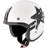 Peroz Jidre B2R Wit Zwart Jethelm - Maat L - Helm