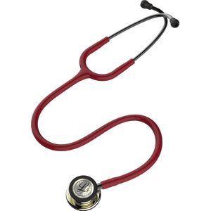 Littmann Classic III - Stethoscoop - Bordeaux Rood / Champagne