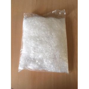 Kunststofvezels - zandcementdekvezels - betonvezels – krimpwapeningsvezels 900 gram