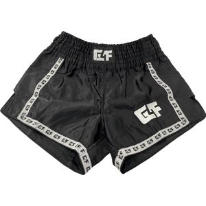 G4F - Kickboks Broekje - Winner - Zwart/Wit - XS