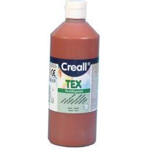 Creall Tex, textielverf bruin 500ml