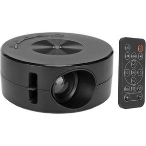 Mini LED Projector Clear Sound Eye Protection Multifunctional Pocket Cinema Projector Speaker for Home Use - Same Screen Function .