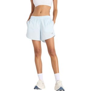 New Balance Sport Essentials 5´´ Korte Broek Blauw L Vrouw