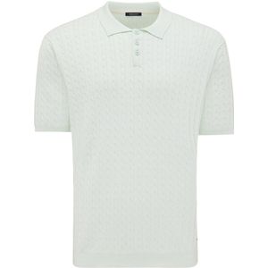 Tresanti EEFRON | Small cable knit polo Mint green (TRKWJA121 - 904)