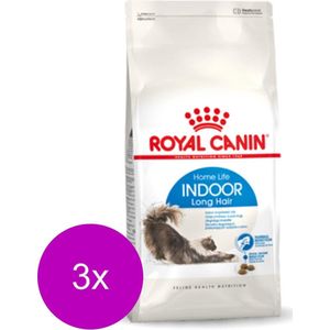 Royal Canin Fhn Indoor Longhair - Kattenvoer - 3 x 2 kg