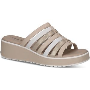 Caprice - 9-27201-44 - Muiltjes - Beige - Leer