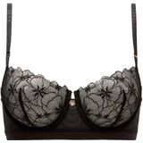 Beugelbeha - Amandine - Klassieke Decolleté - Geïntegreerde Tule - Balconette bh's