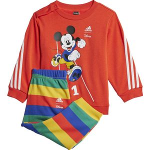 adidas Sportswear adidas x Disney Mickey Mouse Joggingpak - Kinderen - Rood - 74