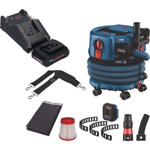 Bosch GAS 18V-12 MC Professionele snoerloze stofzuiger BITURBO Brushless + 1x ProCore accu 4.0 Ah + lader + accessoires