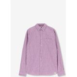 Sissy-Boy - Overhemd - Lichtpaars - Lange Mouwen - Katoen - Rechte Fit