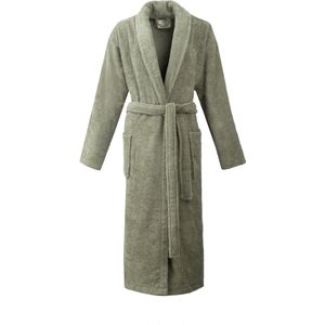 Linden&Green - Unisex Badjas - 100% Katoen Badjas - M - Groen - Sauna Badjas - Ochtendjas - Sjaalkraag - Badjas dames - Badjas heren - Badjas dames en heren - Katoen Badjas - Badjassen - %100 Katoen - Maat : M