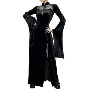 Halloween kostuum dames sexy - Verkleedkleding vrouw - Halloween outfit - Sexy heks kostuum - Party kleding - Carnaval - Nachtfeest - Verleiding - Cosplay outfit - Dames kostuum Halloween