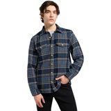 Lee - Mood Indigo Grey Plaid - Overhemd - Relaxed Fit - Lange Mouwen