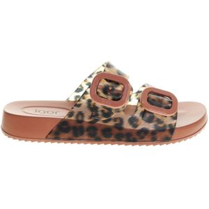 Terracota Leopard Slippers Igor maat 36