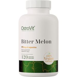 Bitter Melon - Supplements - OstroVit Bitter Melon VEGE - Momordica charantia L. - Bittere Meloen - balsempeer - saponinen - glycosiden - 120 Capsules