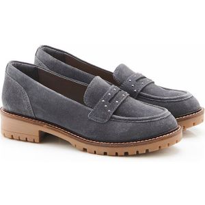 Damart - Amortyl mocassins met studded details - Dames - Grijs - 36