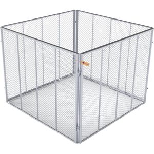 GEZU IMPEX Compostbak Vierkant 100 x 100 x 80 cm Thermisch Verzinkt