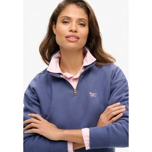 Superdry - Essential sweatshirt met halve rits - Dames - Truien