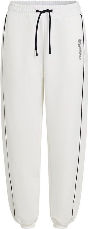 Karl Lagerfeld - KLJ Piping Sweatpant - Sportbroek - Wit - Regular Fit